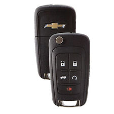 New Peps Flip Key Keyless Entry Remote Fob For Chevrolet With Push-to-start
