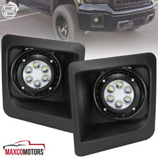 Fog Lights Fits 2014-2015 Gmc Sierra 1500 Clear Led Driving Lamps Pairswitch