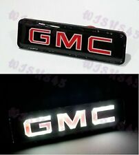 New For Gmc Led Logo Light Badge Illuminated Car Decal Sticker For Front Grille