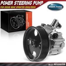 Power Steering Pump W Pulley For Dodge Freightliner Mercedes Sprinter 2500 3500