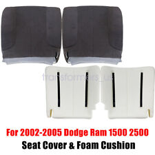 For 2006-2009 Dodge Ram 1500 Driver Passenger Bottom Seat Cover Foam Cushion