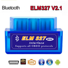 Elm327 Obd2 Code Reader Bluetooth Auto Diagnostic Tool Obdii Scanner Check Fault