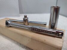 Lot Of 3 Craftsman V Series 14 Tools-sliding T Handlebreaker Bar12 Socket