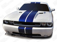 Decals For Dodge Challenger 2008-2023 Rally Double Center Stripes Choose Color