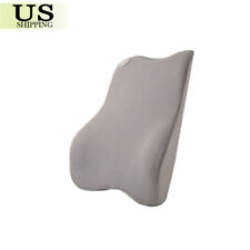 Car Seat Back Support Cushion Memory Foam Breathable Chair Lumbar Waist Pillow