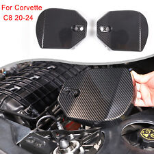 Abs Engine Bay Shock Protection Panel Cover Carbon Fiber For Corvette C8 2020-24