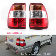 2x Leftright Outer Rear Brake Tail Light Lamp For Toyota Land Cruiser 1998-2007