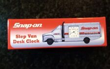 Vintage Snap On Tools Step Van Desk Clock New Made In Usa