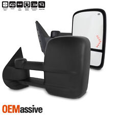 Pairfor 07-13 Silverado Serria Power Fold Towing Mirrors With Heatturn Signal