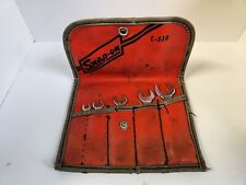 Snap-on C52d 5pc Sae Mini Ignition Wrench Set 316 - 916 Open End Vintage Usa