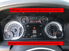 2013-2019 Dodge Truck Speedometer Mileage Correctionprogramming Service