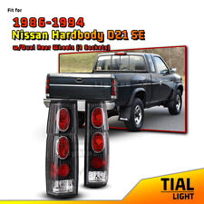 Tail Lights For 95-97 Nissan Pickup 86-94 Hardbody D21 Altezza Style Black Clear