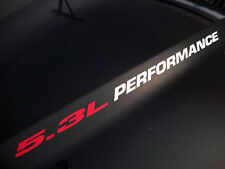 5.3l Performance 2 Hood Decals Emblem Chevy Silverado Gmc Sierra 1500