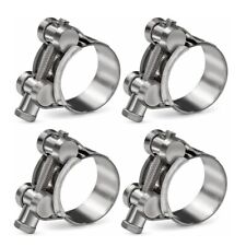 4x 26-28mm T-bolt Hose Clamp 304 Stainless Steel For Intercooler Pipe Tube C105