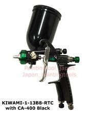 Anest Iwata Kiwami-1-13b8-rtc Limited Black Chrome Body Spray Gun With Black Cup
