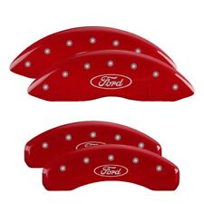 Mgp Frontrear Brake Caliper Covers Set For 2021-2023 Ford 10256s Red