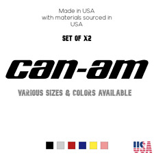 Can Am Pair 5 9 11 16 22 Stickers Pick Size Color X2 Set