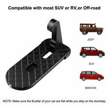 Folding Car Door Latch Hook Step Mini Foot Pedal Ladder For Jeep Truck Suv Roof
