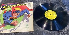 The Adventure Of Superman Original Story Vinyl Record Dc Comics 1978- Excellent