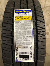 1 New 245 70 16 Goodyear Wrangler Fortitude Ht Tire
