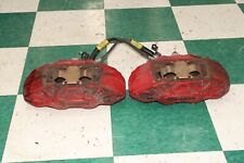 15-22 Mustang 5.0l Gt Red Brembo Four 4 Piston Front Pair Lh Rh Brake Caliper Oe