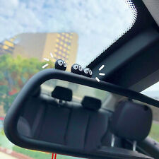 3pcs Cute Soot Sprites Car Rearview Mirror Accessories Car Interior Decoration