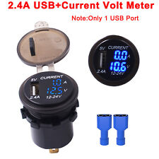 Dc 12v-24v Car Motorcycle Led Digital Voltage Meter Display Voltmeter Gauge Us