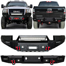 For 2011-2014 Gmc Sierra 25003500hd Front Or Rear Bumper With D-ring And Lights