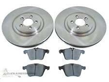 For Jaguar Xf 3.0 3.0d 2008-2014 Front 2 Brake Discs Pads Check Size 355mm