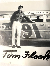 Large Tim Flock Hudson Hornet Racer Postcard 1951 1952 1953 1954 1955 1956 1957