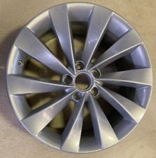 Volkswagen Scirocco 3c 18 Interlagos Turbine Alloy Wheel Rim Silver 9f-2