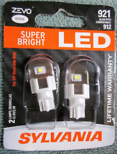 Sylvania Zevo Super Bright White 921 912 Fin Led 12v 2.1w - 2 Brand New Bulbs