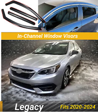 For Subaru Legacy 2020-2024 In-channel Vent Window Visor Rain Guard Shade