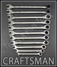 Craftsman Tools 11pc Full Polish 72 Tooth Metric Mm Ratcheting Box Wrench Set