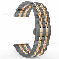 High Quality Solid Stainless Steel Watch Band Strap Metal Quick Release 20 22mm