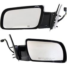 Mirrors Set Of 2 Driver Passenger Side Heated For Chevy Suburban C3500hd Pair