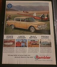 Rambler Classic Six 40p Sedan Print Ad Advertisement 1962 10x13