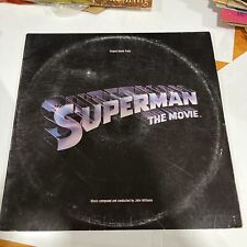 Superman The Movie-original Soundtrack Lp Vinyl Record Warner Bros 1978
