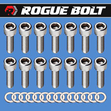 Bbf Valve Cover Bolts Stainless Steel Kit Big Block Ford 429 460 Car F-series