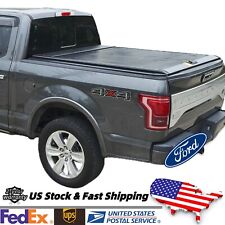 Bed Retractable Roll-up Hard Tonneau Truck Cover Lock For Ford F-150 5.5ft 10-20
