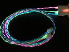 Candy Flow Light-up 3ft Led Usb Charger Cable For Samsung Lg Htc Vapor Micro Usb