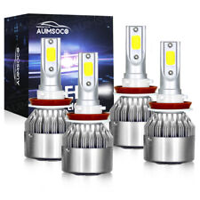 For Nissan Altima 2007-2018 Combo Led Headlight High Low Light Bulbs Kit White 4