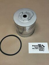 Oil Filter Element For Civilian Canisters Us Made Fit Jeep Willys Cj2a Cj3a Cj3b