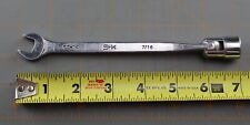 Sk Tools Fc14 Socket End Combination Wrench 716 12 Point Flex End S-k