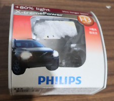 New Phillips X-treme Power H3 12v 55w 80 Light Bulbs 2 Set - Part 12336xps2