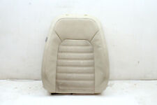 2013 Vw Passat Sel Front Right Upper Seat Cushion Beige Leather Suede Oem 14