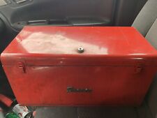 Vintage Snap-on Kra-100 Red Metal Tool Box Made In Usa