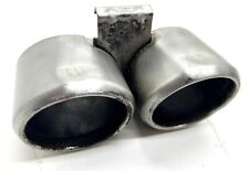 Porsche Boxster S 986 Facelift 2003-2004 Twin Exhaust Tail Pipe Trim Tip