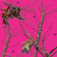 Mossy Oak Lifestyle Pink Wrap Vinyl Decal Matte Laminated 12x12