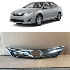 Front Upper Bumper Grill Grille Replacement For 2012 2014 Toyota Camry L Le Xle